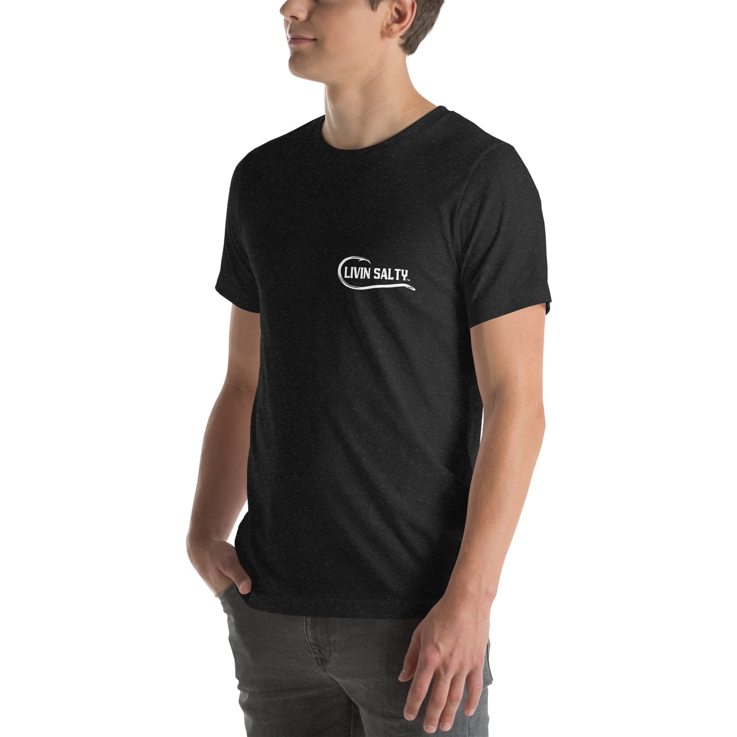Unisex LIVIN SALTY flower t-shirt
