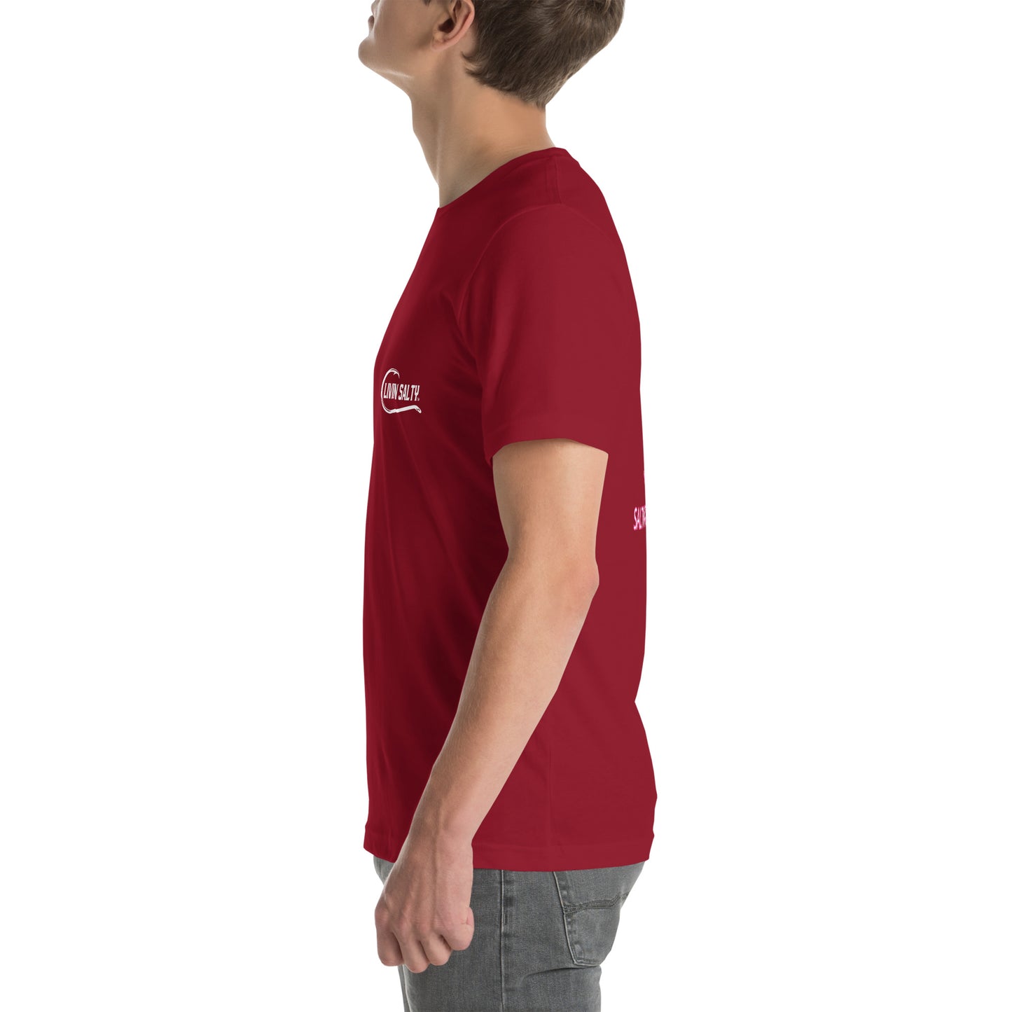 Unisex LIVIN SALTY flower t-shirt