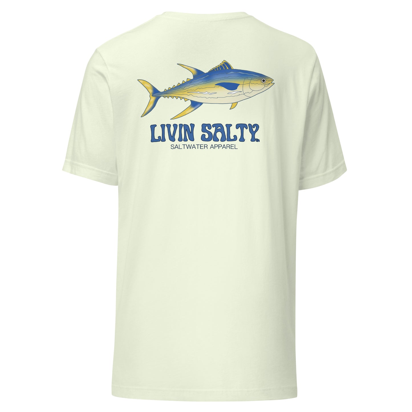 Unisex Tuna LIVIN SALTY Cotton t-shirt