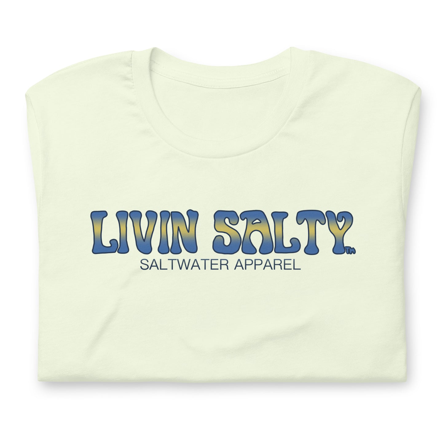 Unisex Tuna LIVIN SALTY Cotton t-shirt
