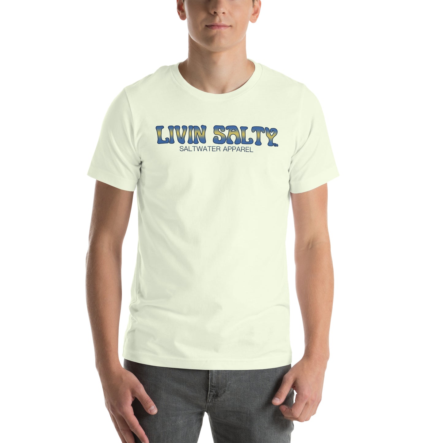 Unisex Tuna LIVIN SALTY Cotton t-shirt