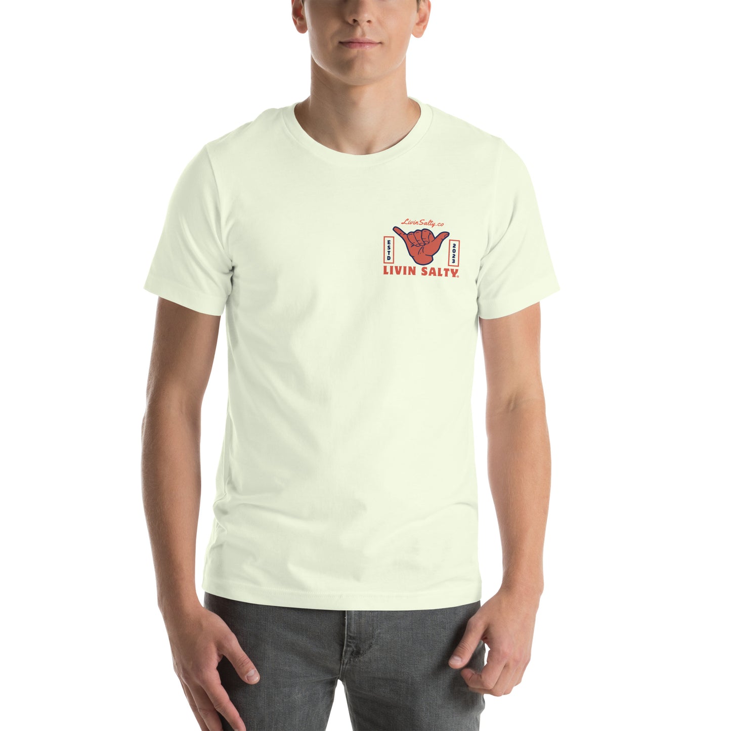 Unisex LIVIN SALTY t-shirt