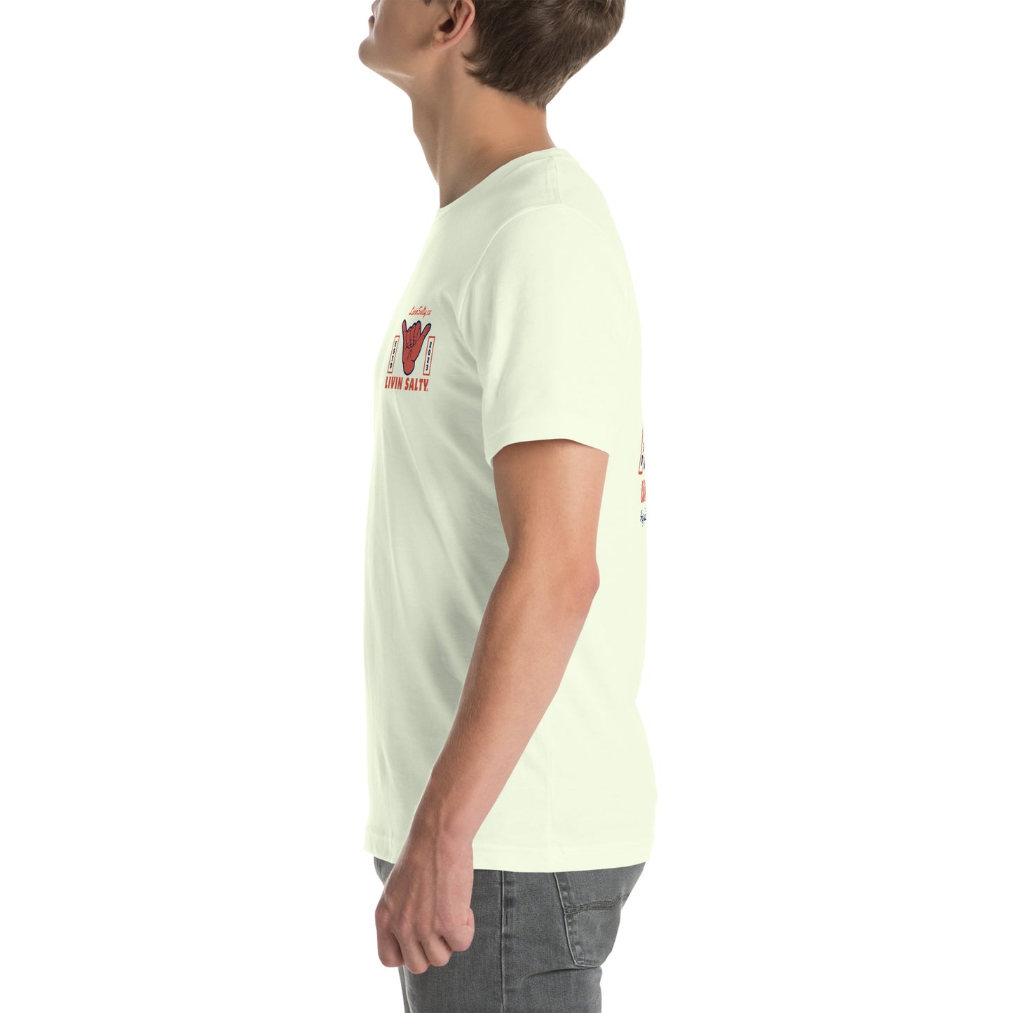 Unisex LIVIN SALTY t-shirt