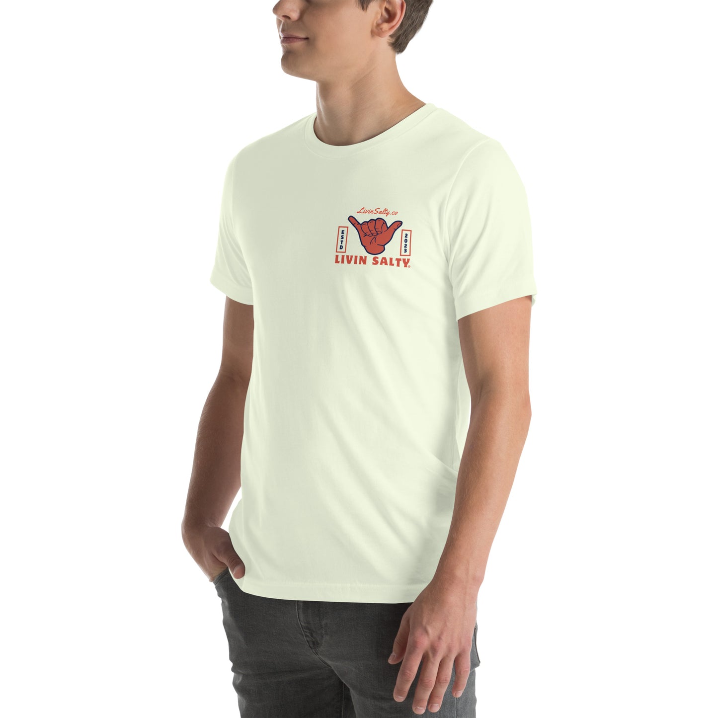 Unisex LIVIN SALTY t-shirt