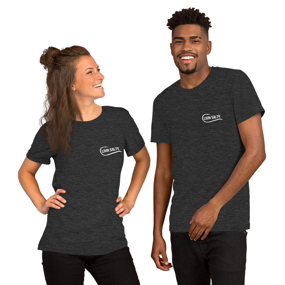 Unisex RWB LIVIN SALTY Flag t-shirt