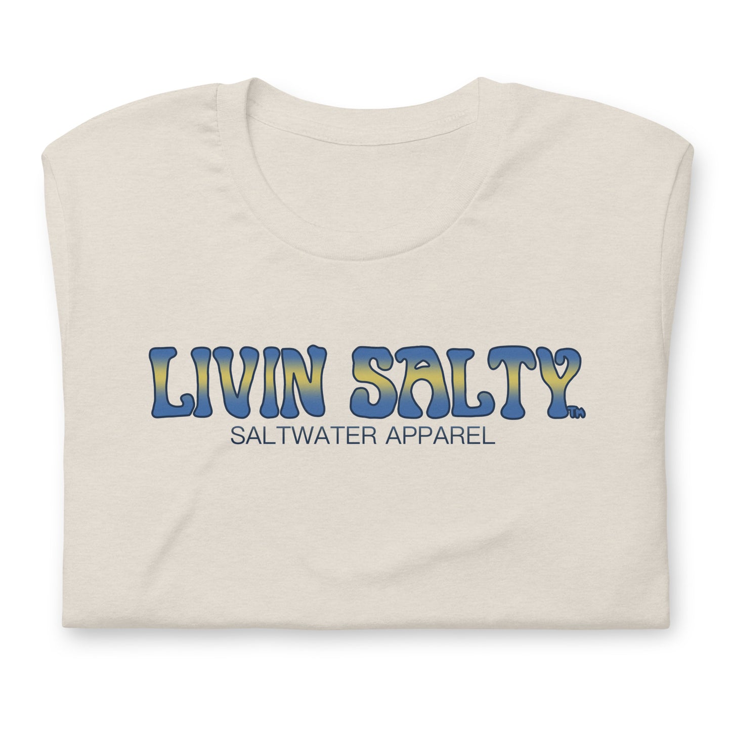 Unisex Tuna LIVIN SALTY Cotton t-shirt