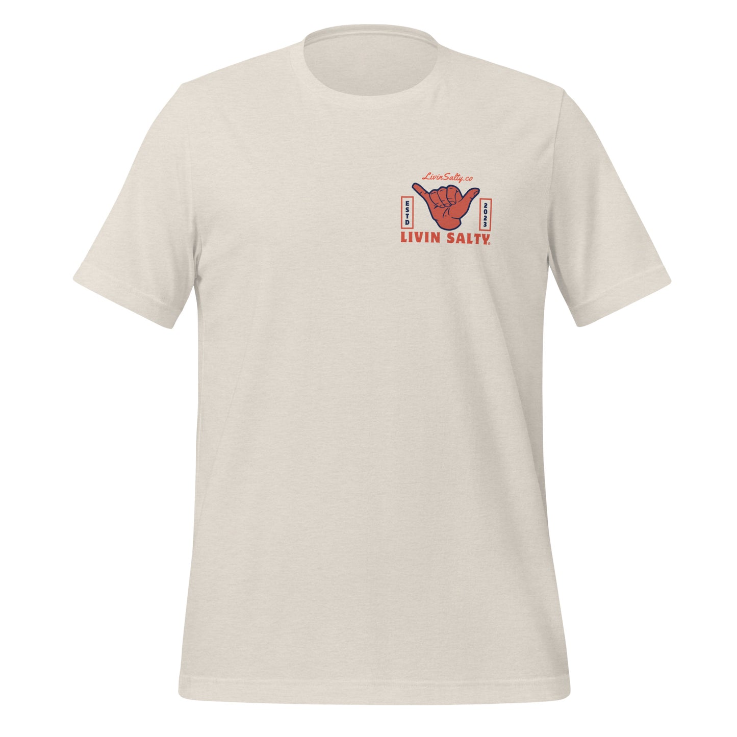 Unisex LIVIN SALTY t-shirt
