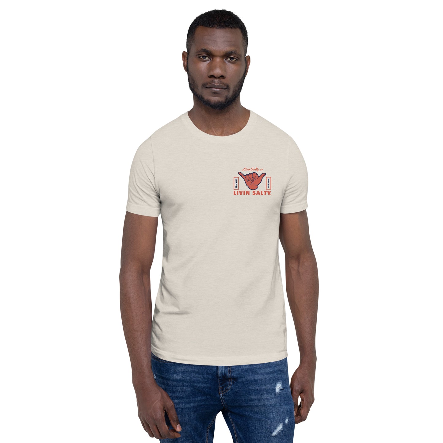 Unisex LIVIN SALTY t-shirt