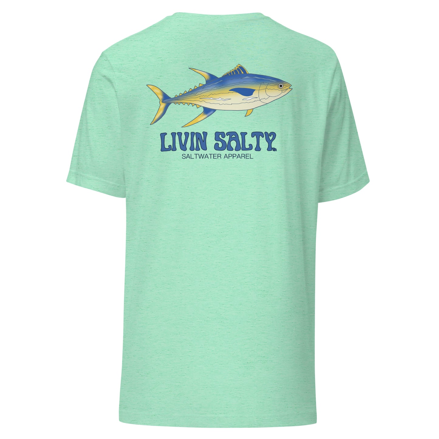 Unisex Tuna LIVIN SALTY Cotton t-shirt