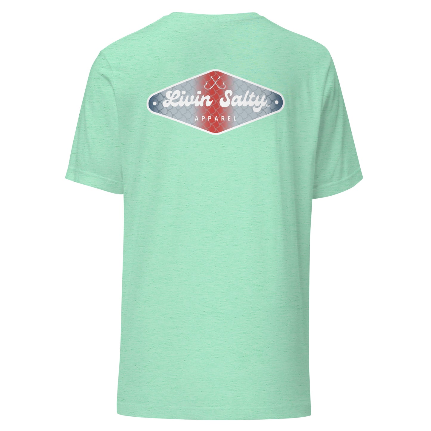 Unisex LIVIN SALTY cotton t-shirt