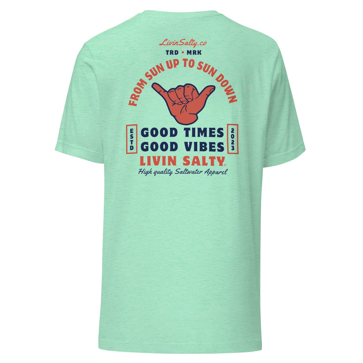 Unisex LIVIN SALTY t-shirt