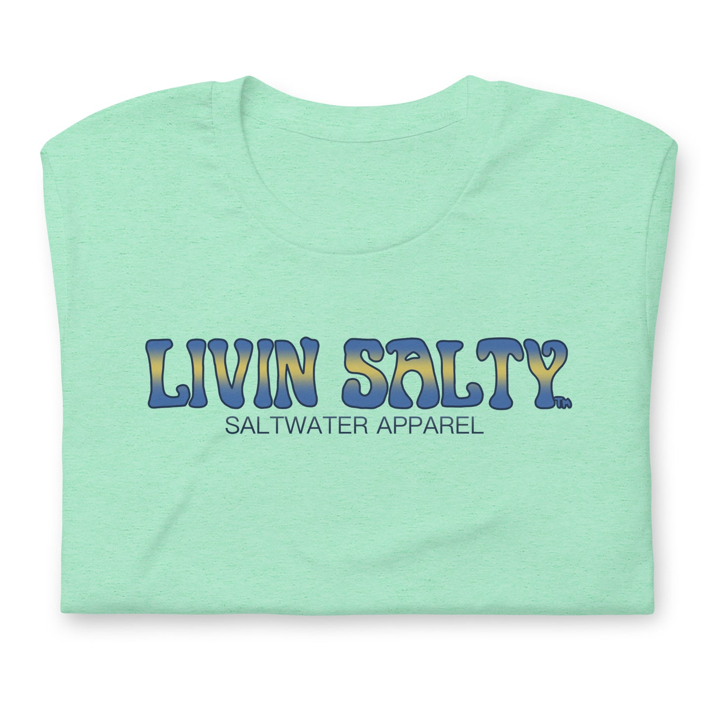 Unisex Tuna LIVIN SALTY Cotton t-shirt