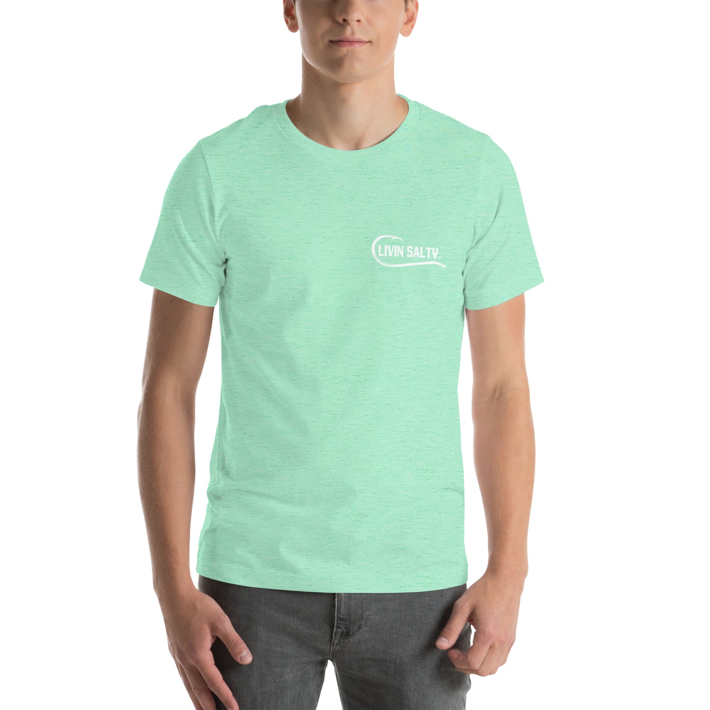 Unisex LIVIN SALTY cotton t-shirt