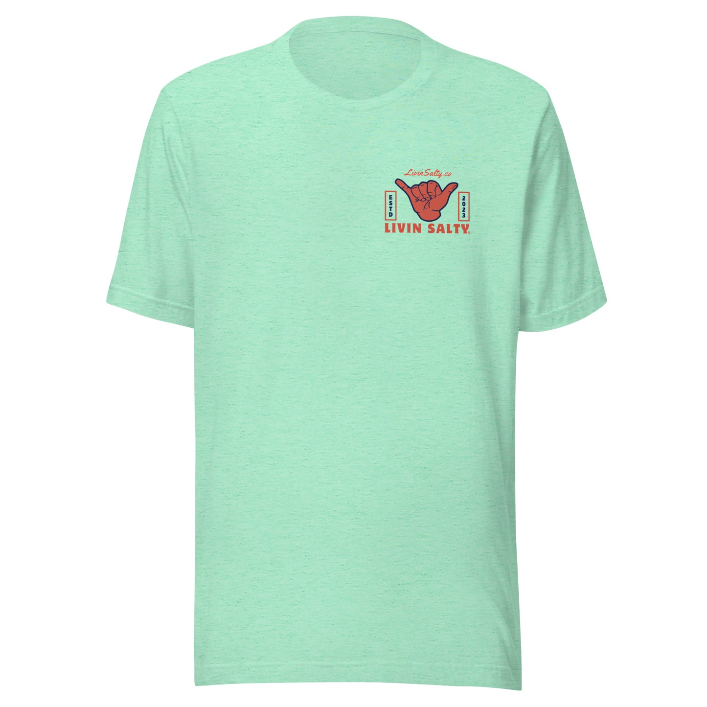 Unisex LIVIN SALTY t-shirt