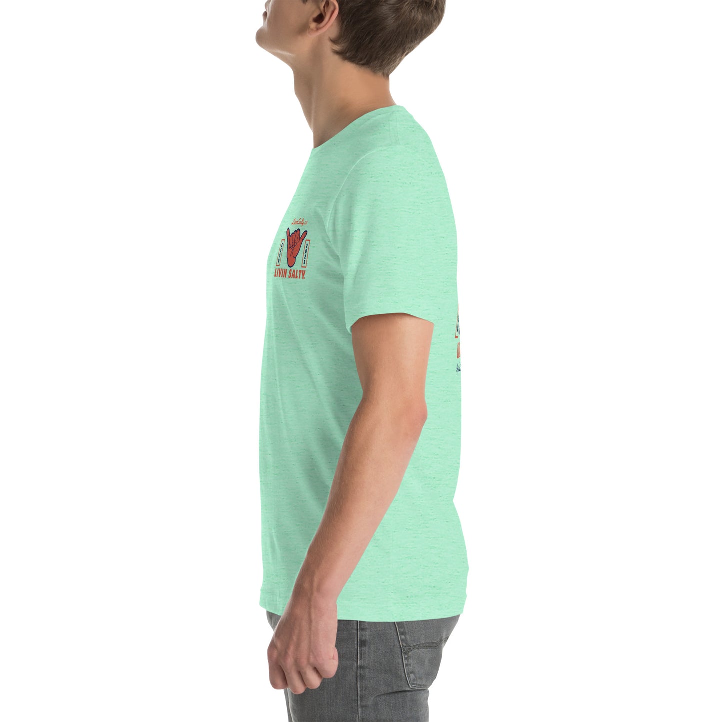 Unisex LIVIN SALTY t-shirt