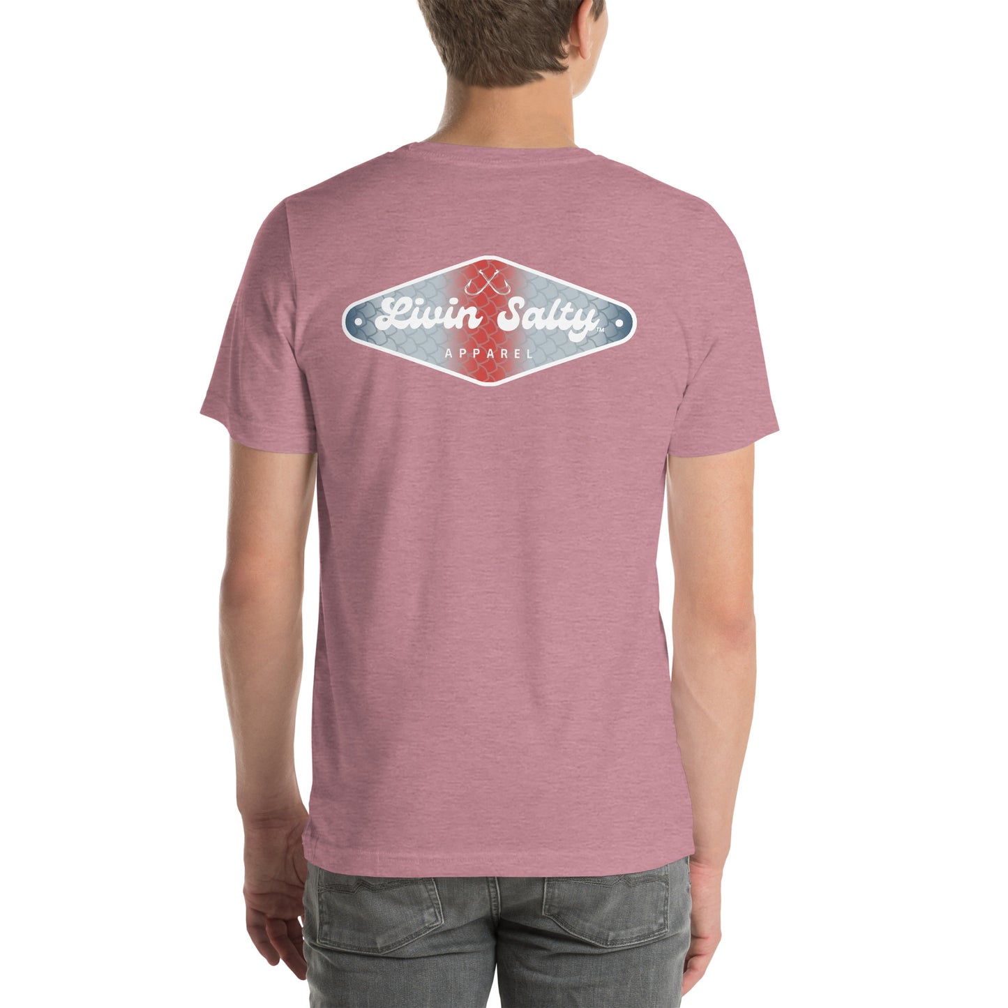 Unisex LIVIN SALTY cotton t-shirt