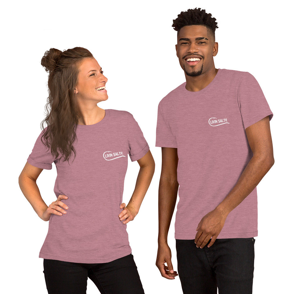 Unisex RWB LIVIN SALTY Flag t-shirt