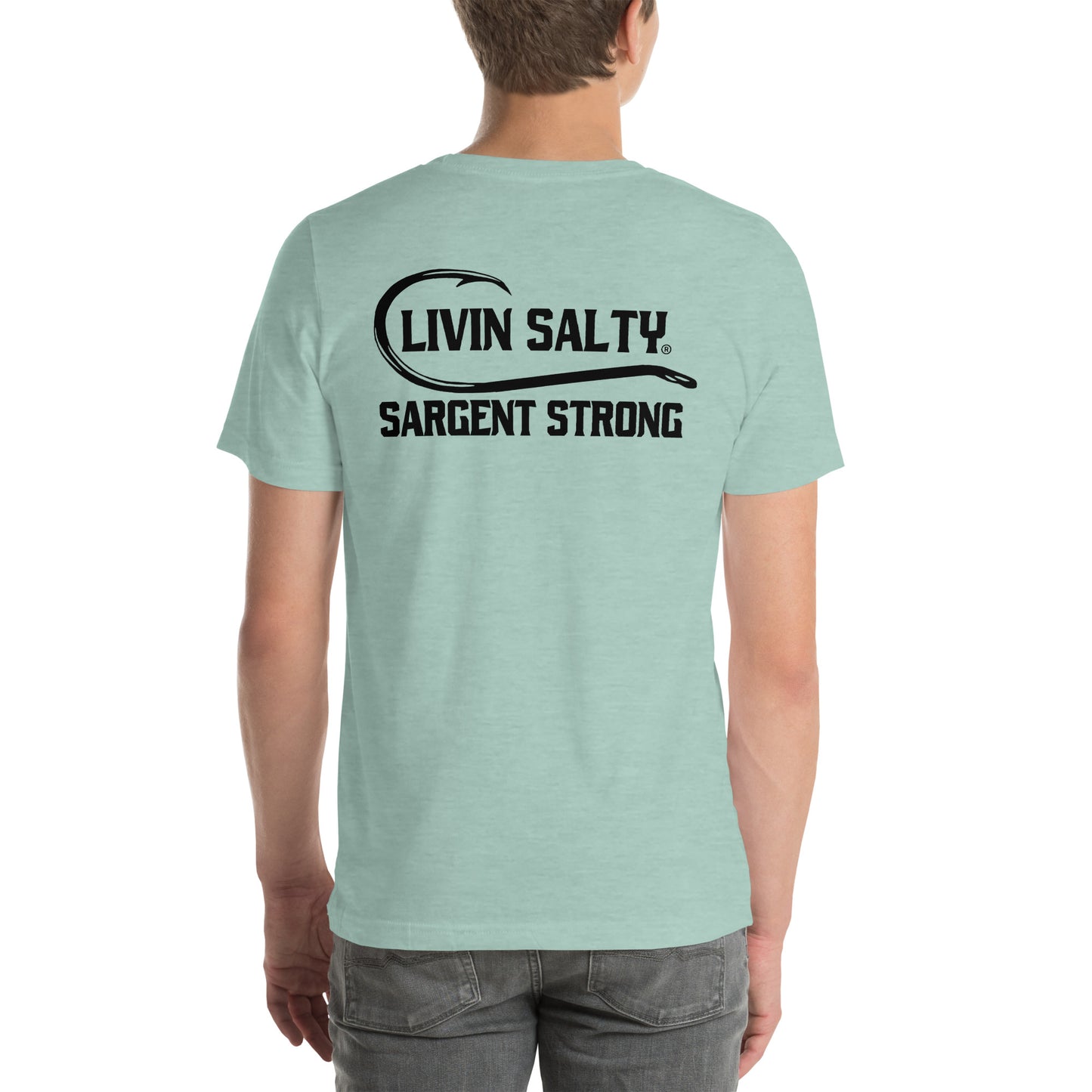 LIVIN SALTY SargentStrong Unisex t-shirt