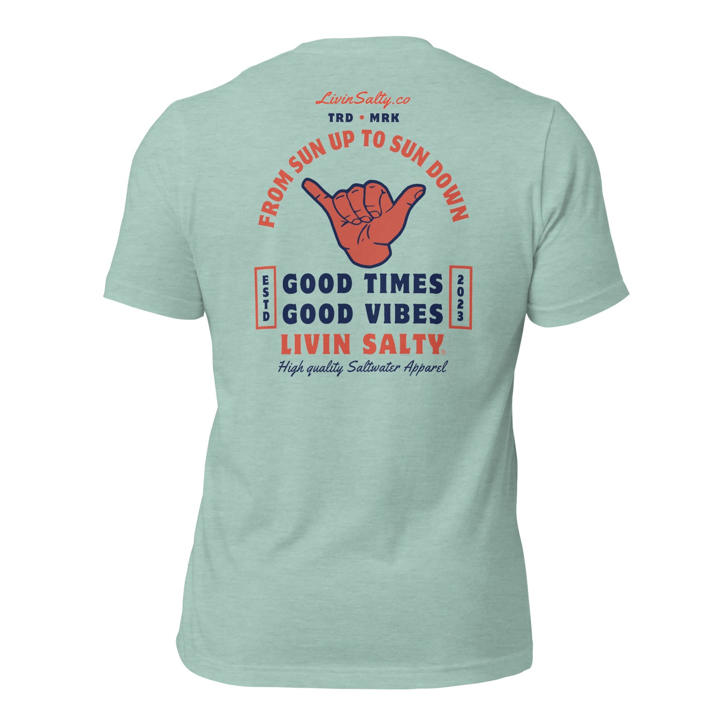 Unisex LIVIN SALTY t-shirt