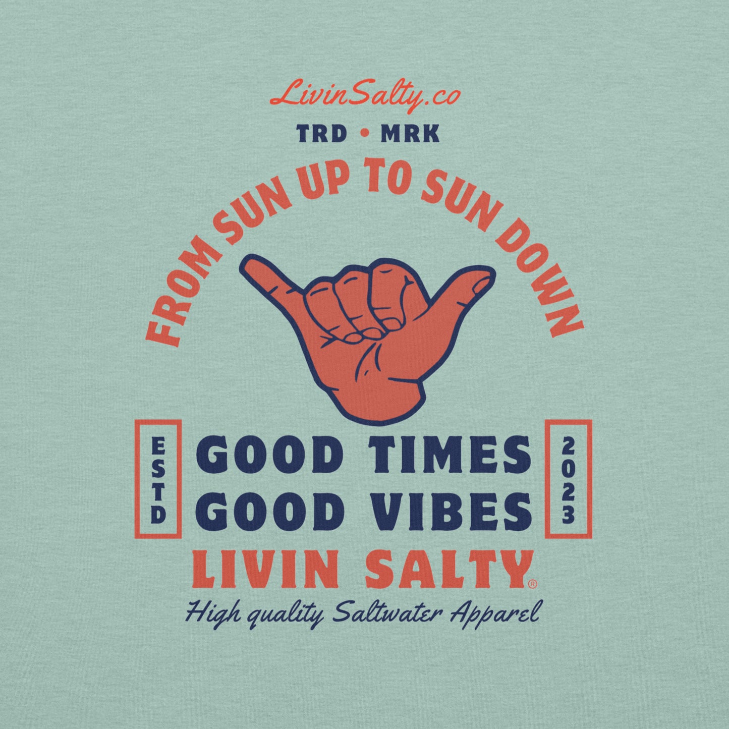 Unisex LIVIN SALTY t-shirt