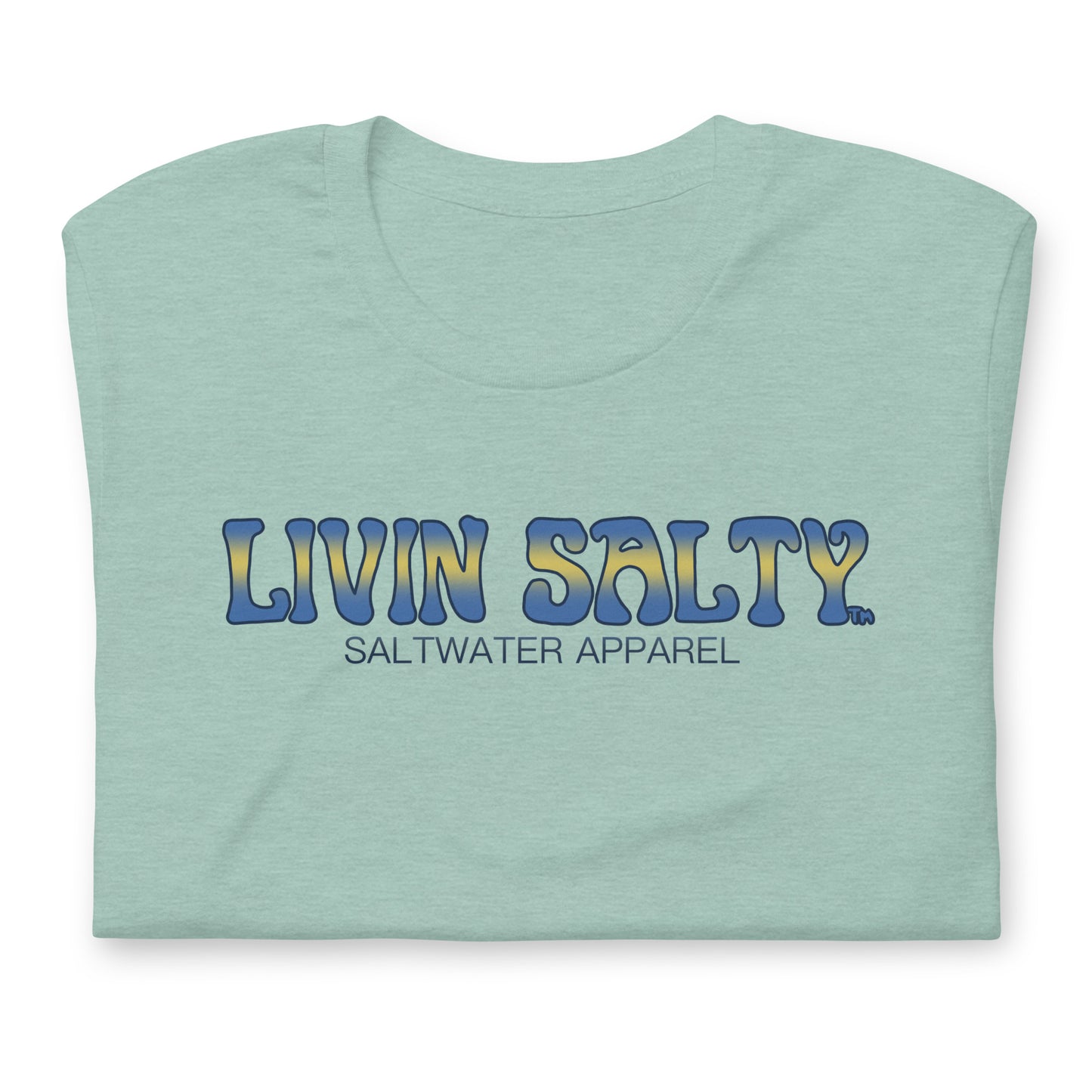 Unisex Tuna LIVIN SALTY Cotton t-shirt