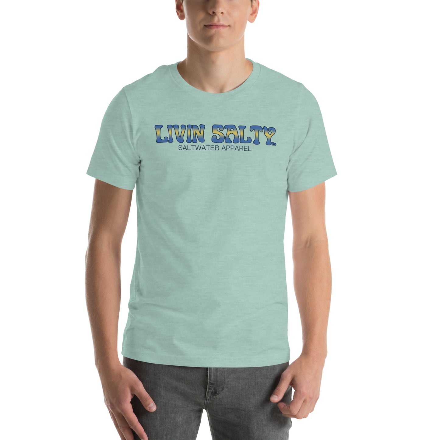 Unisex Tuna LIVIN SALTY Cotton t-shirt