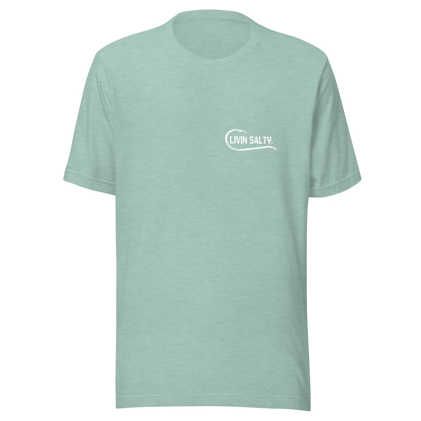 Unisex LIVIN SALTY flower t-shirt