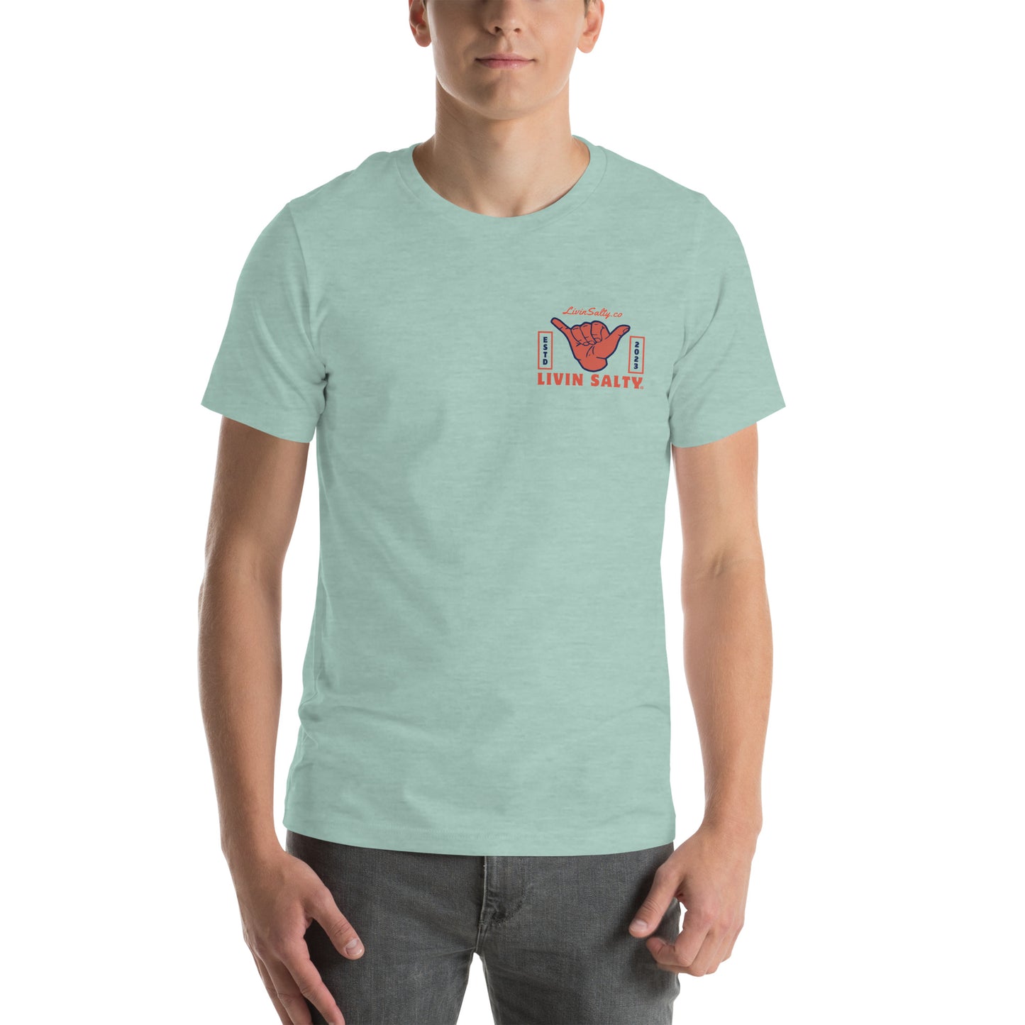 Unisex LIVIN SALTY t-shirt