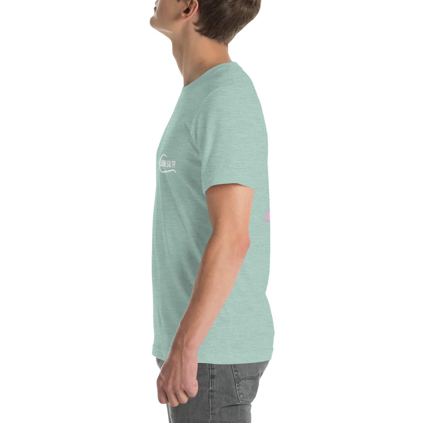 Unisex LIVIN SALTY flower t-shirt