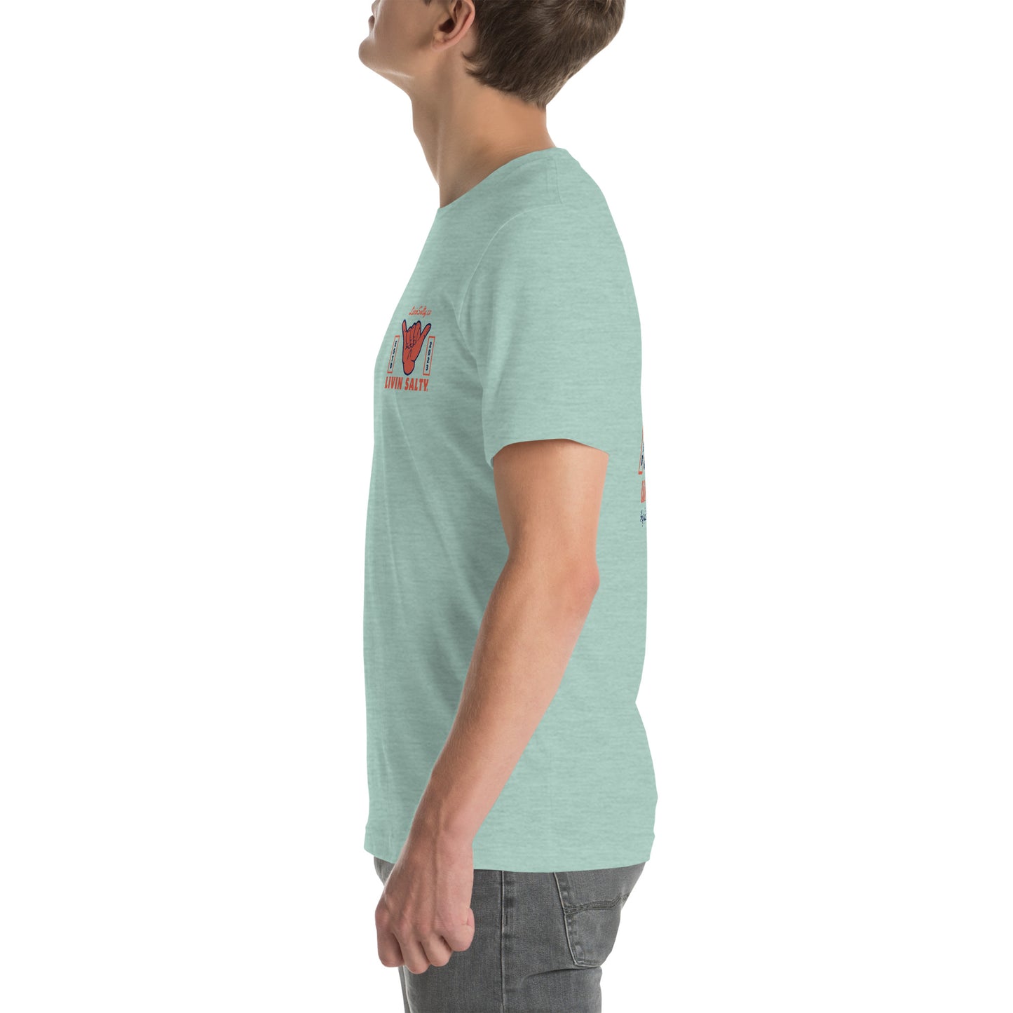 Unisex LIVIN SALTY t-shirt
