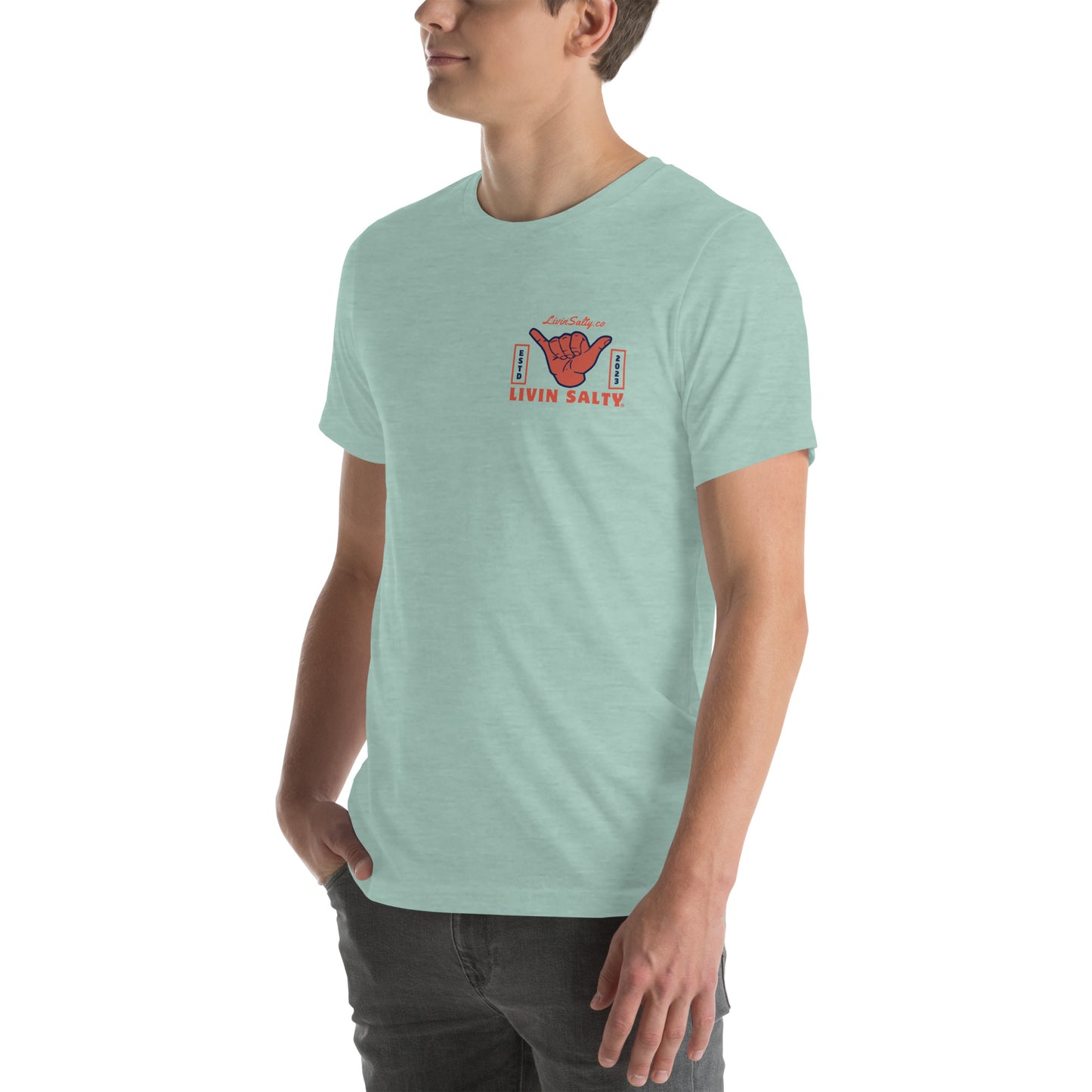 Unisex LIVIN SALTY t-shirt
