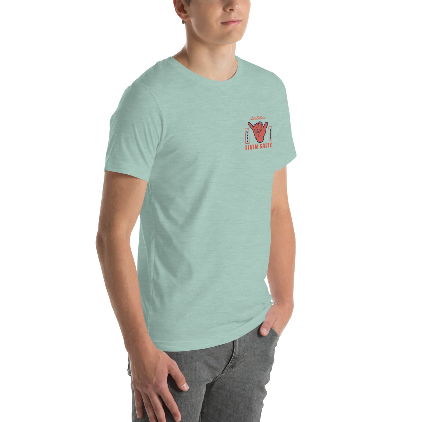 Unisex LIVIN SALTY t-shirt