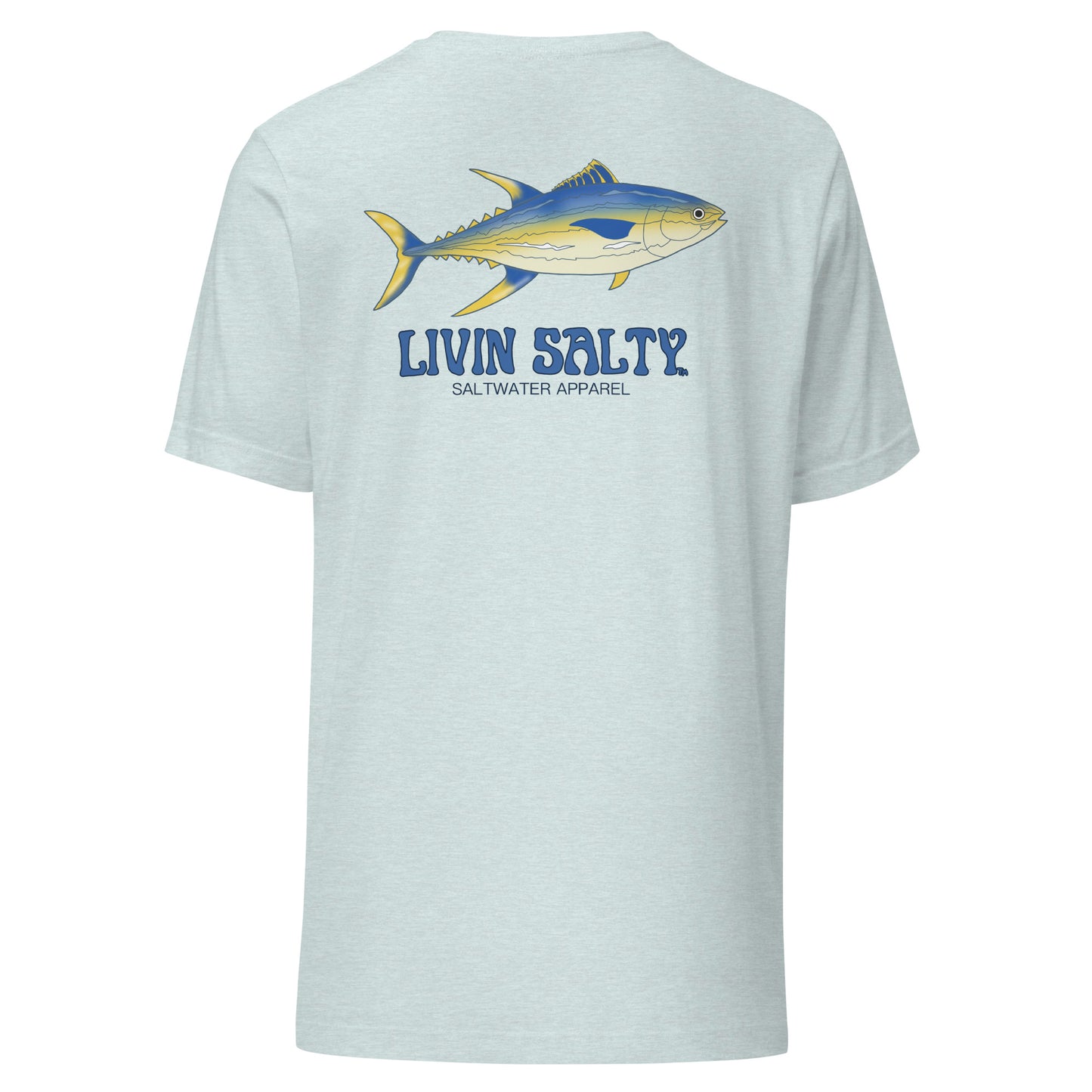 Unisex Tuna LIVIN SALTY Cotton t-shirt