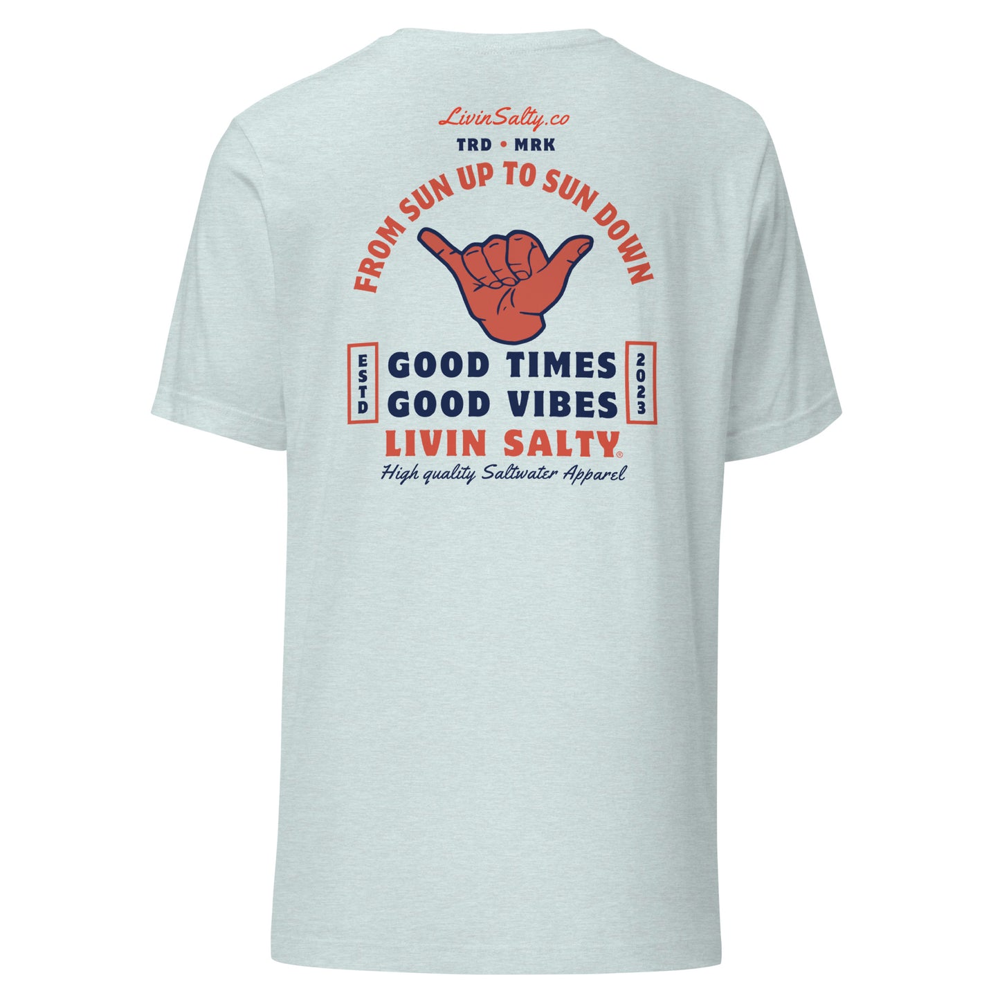 Unisex LIVIN SALTY t-shirt