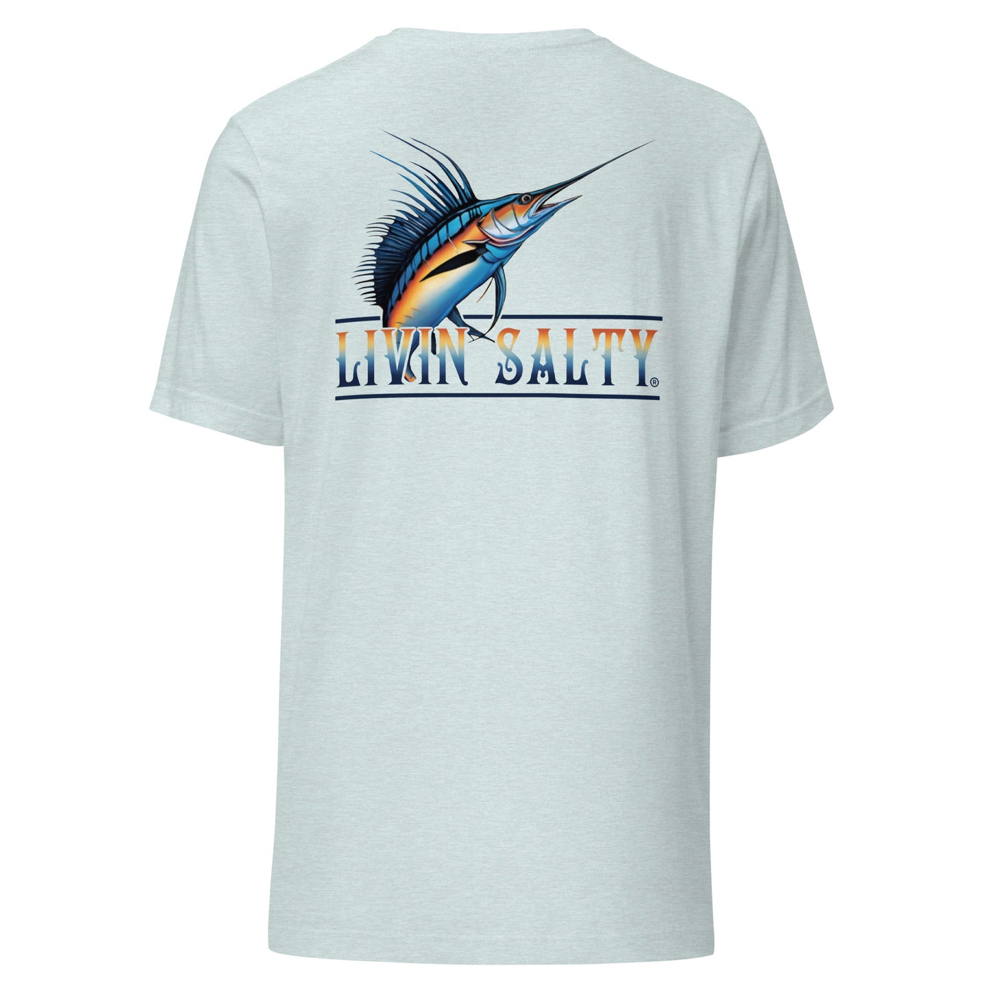 Unisex LIVIN SALTY Sailfish t-shirt