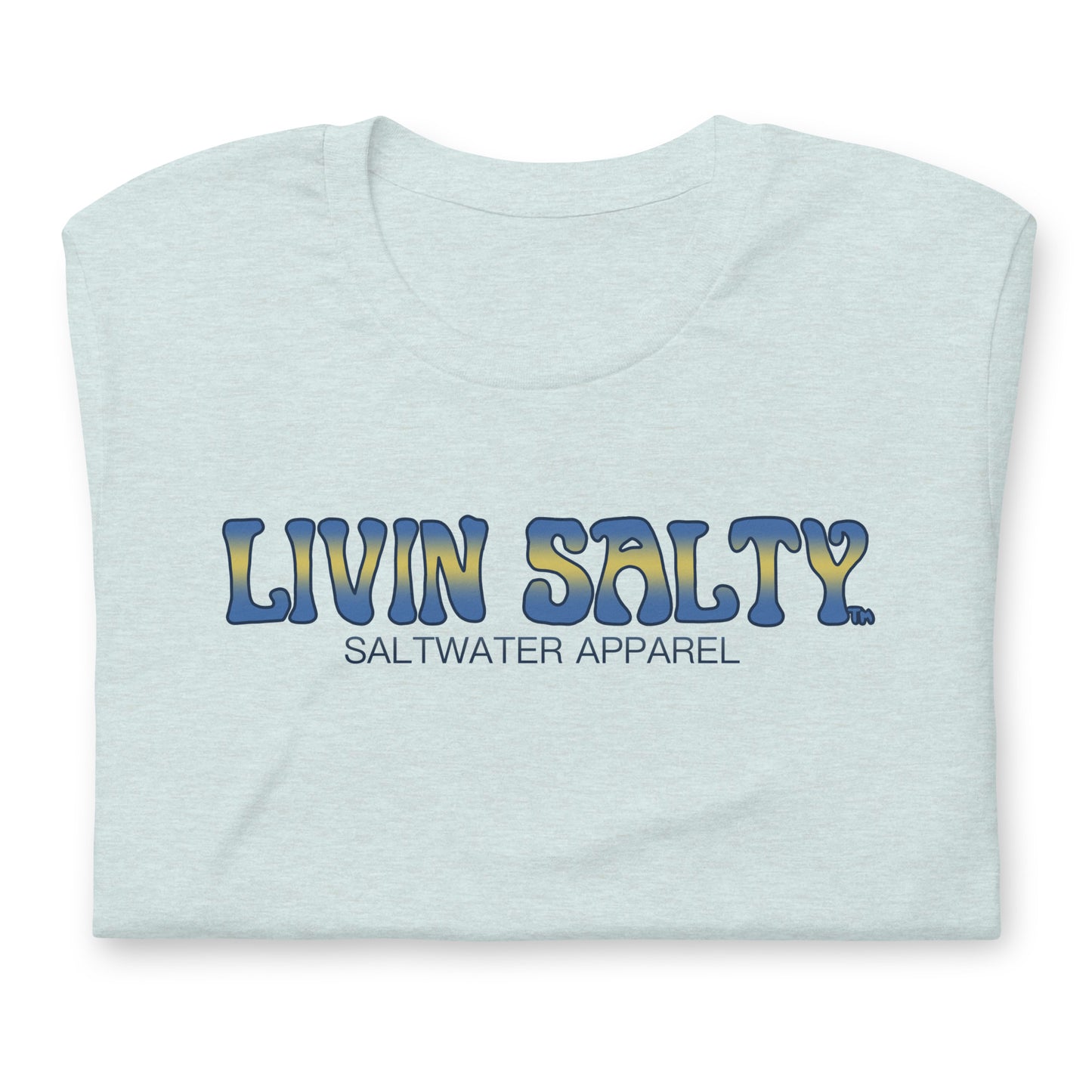Unisex Tuna LIVIN SALTY Cotton t-shirt