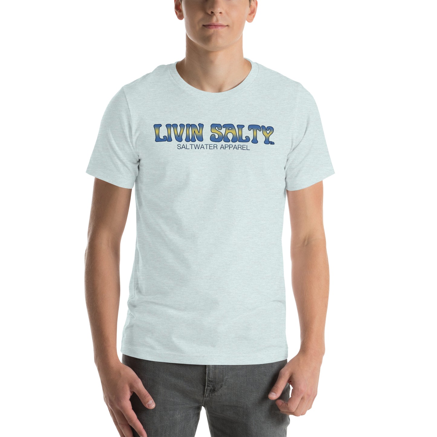Unisex Tuna LIVIN SALTY Cotton t-shirt