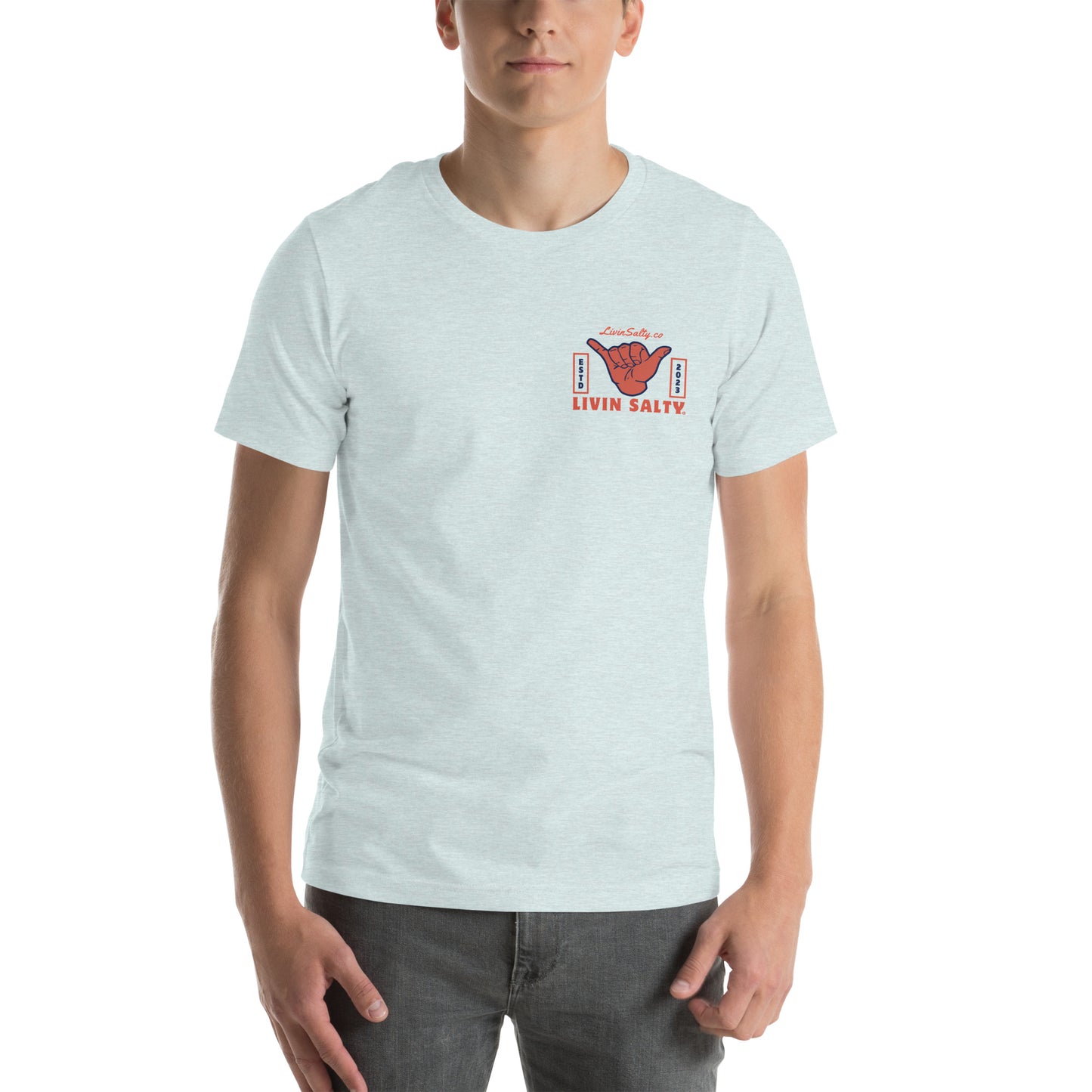 Unisex LIVIN SALTY t-shirt