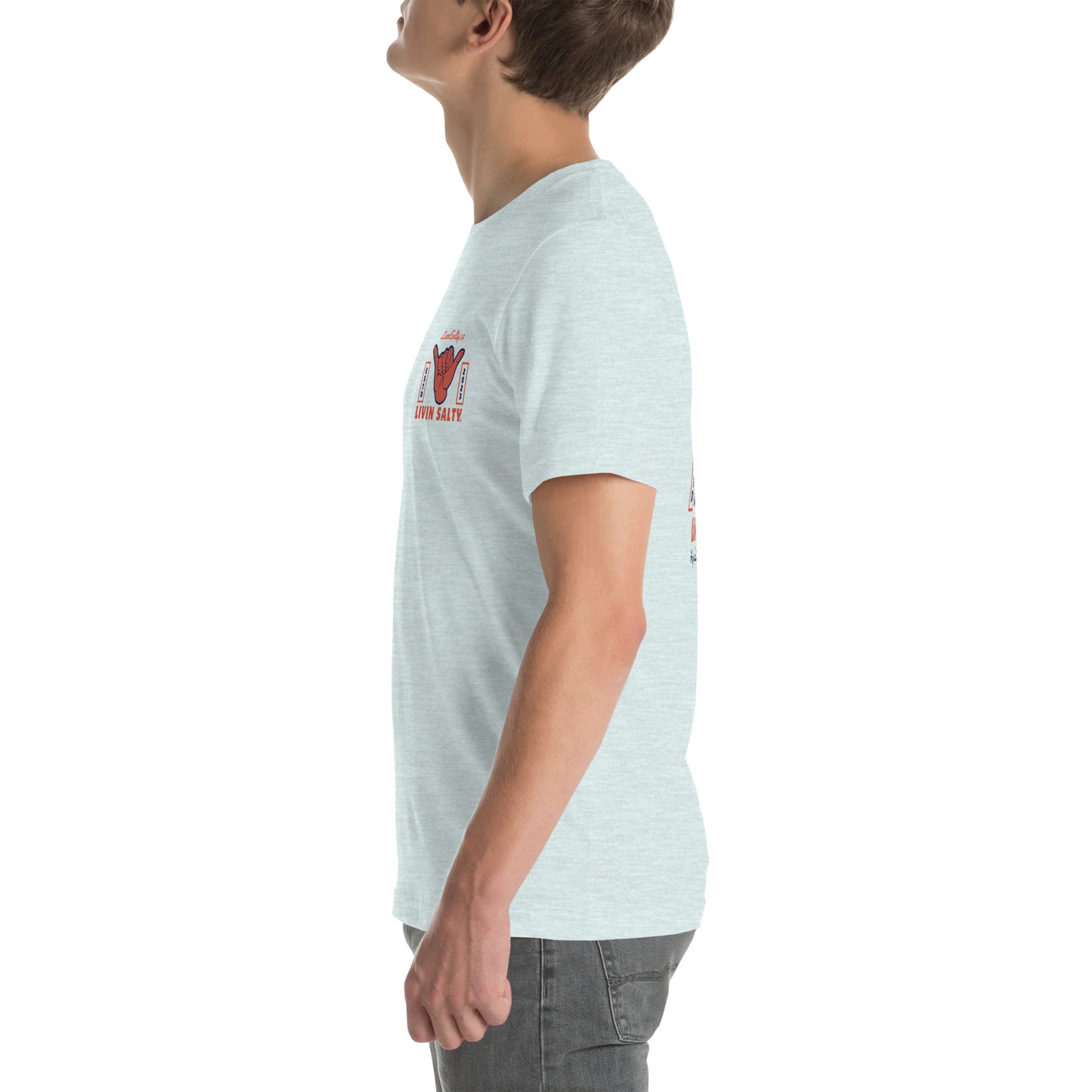 Unisex LIVIN SALTY t-shirt