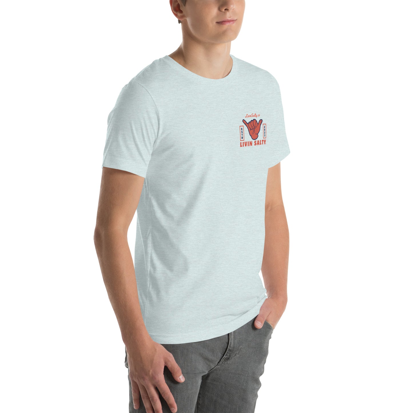 Unisex LIVIN SALTY t-shirt