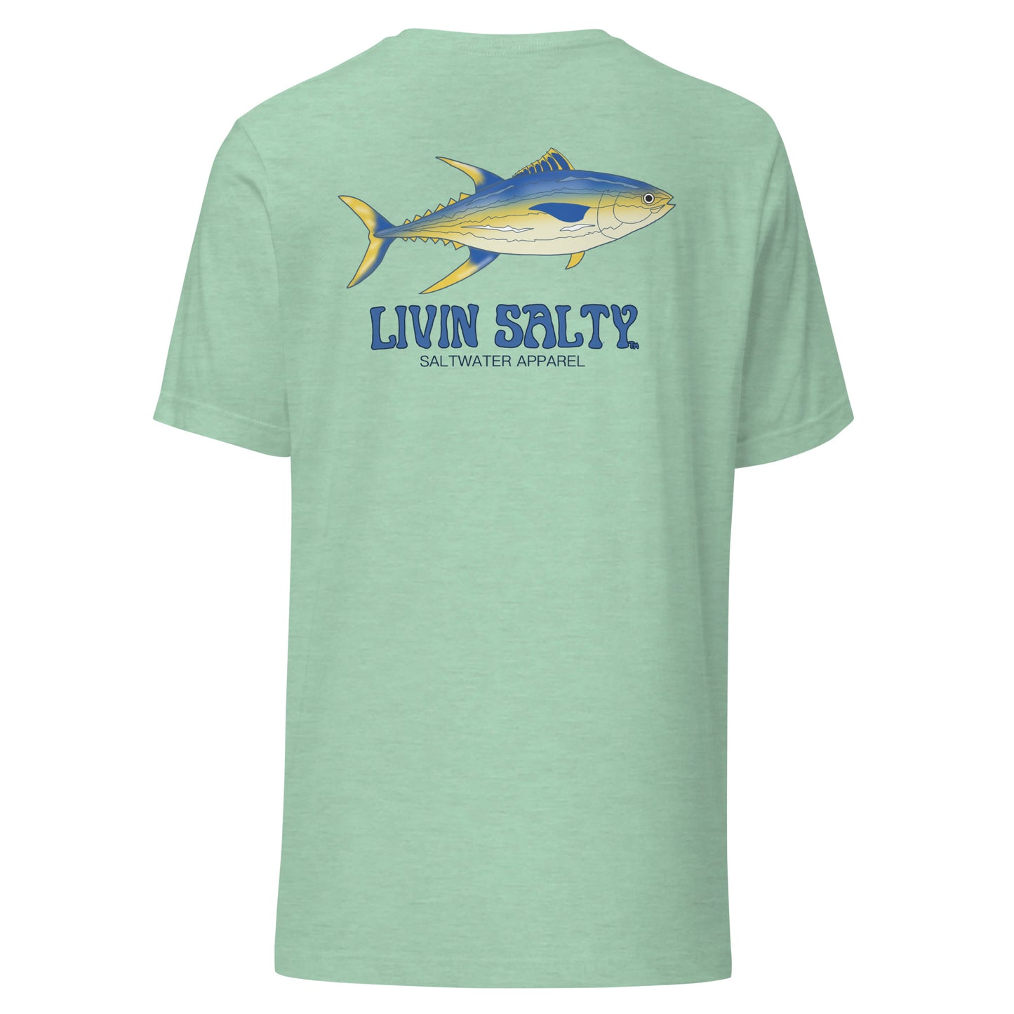 Unisex Tuna LIVIN SALTY Cotton t-shirt