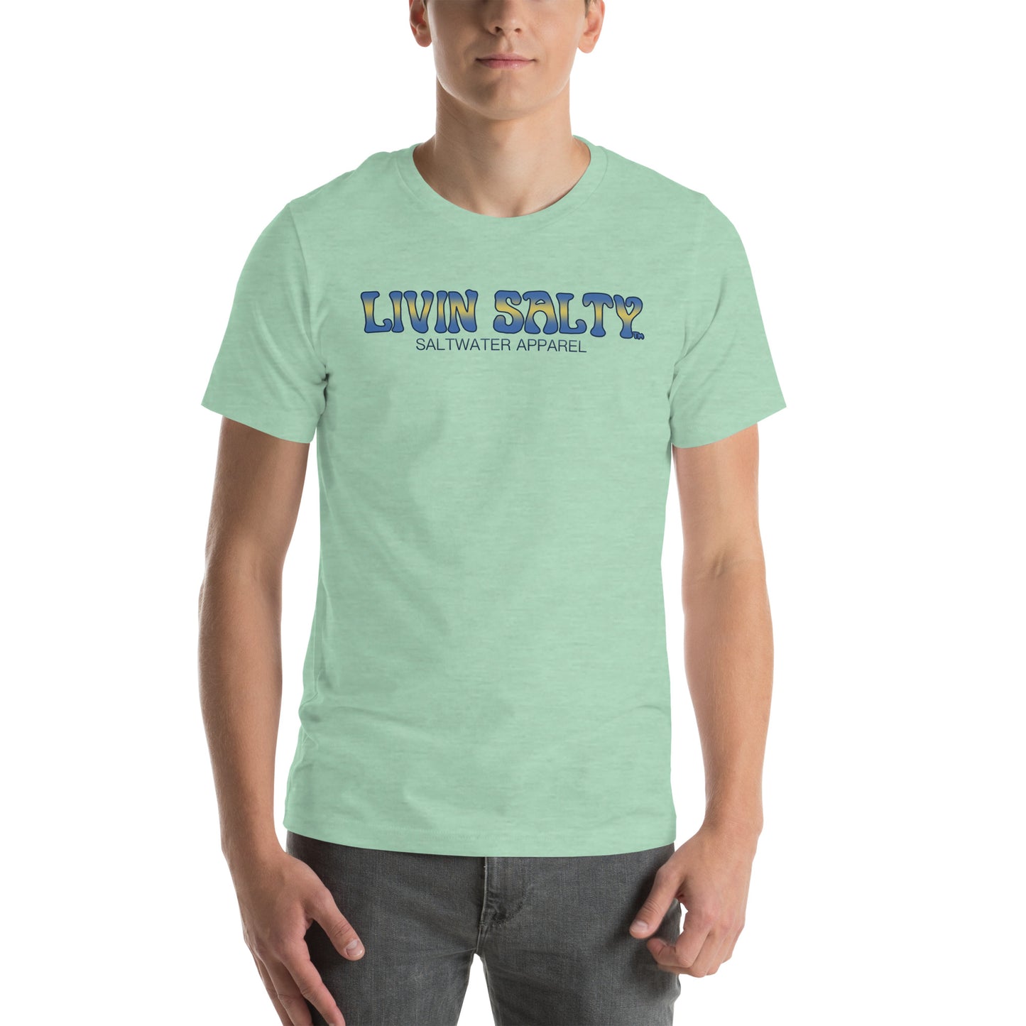 Unisex Tuna LIVIN SALTY Cotton t-shirt