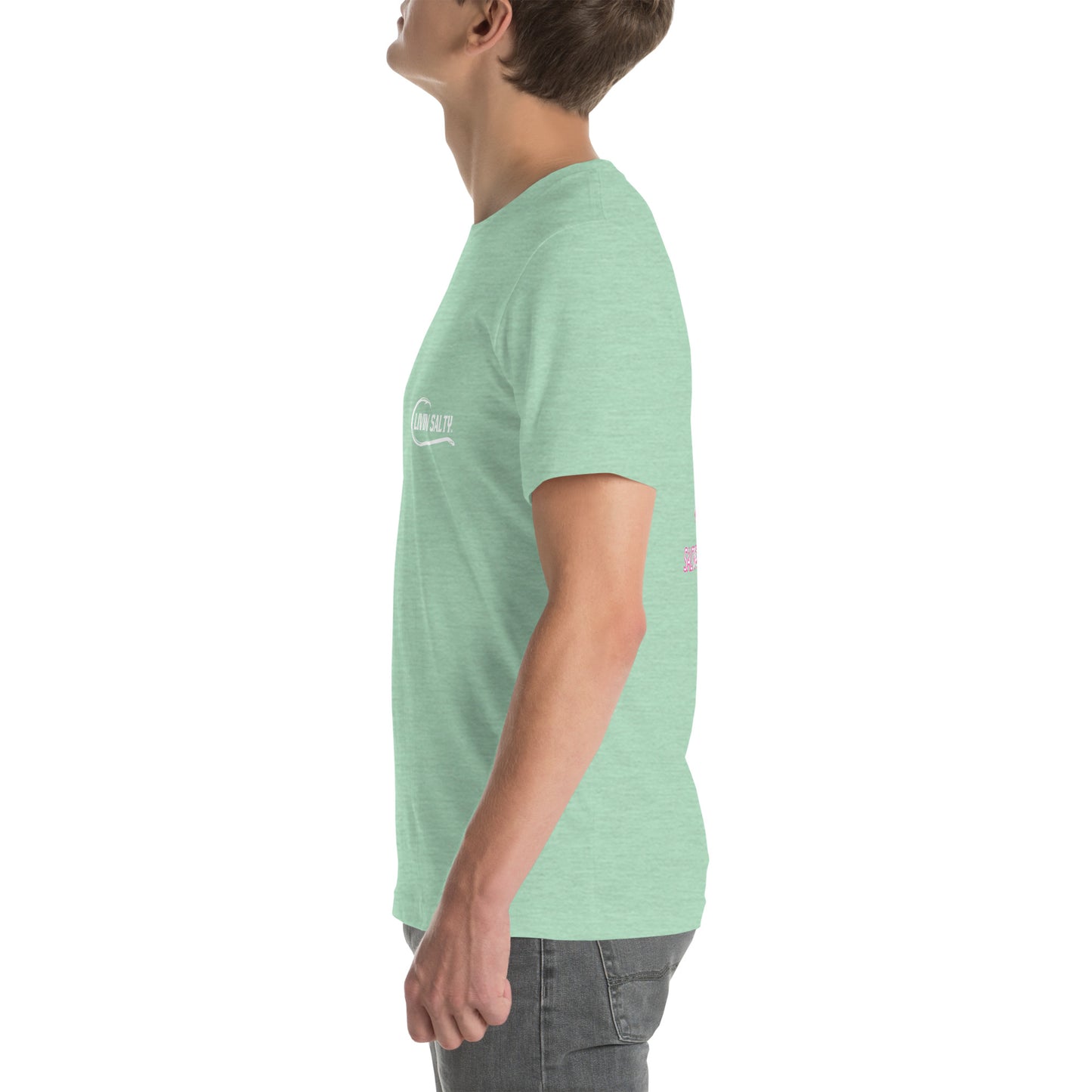 Unisex LIVIN SALTY flower t-shirt