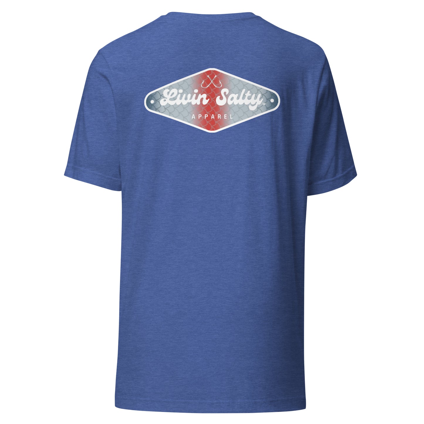 Unisex LIVIN SALTY cotton t-shirt
