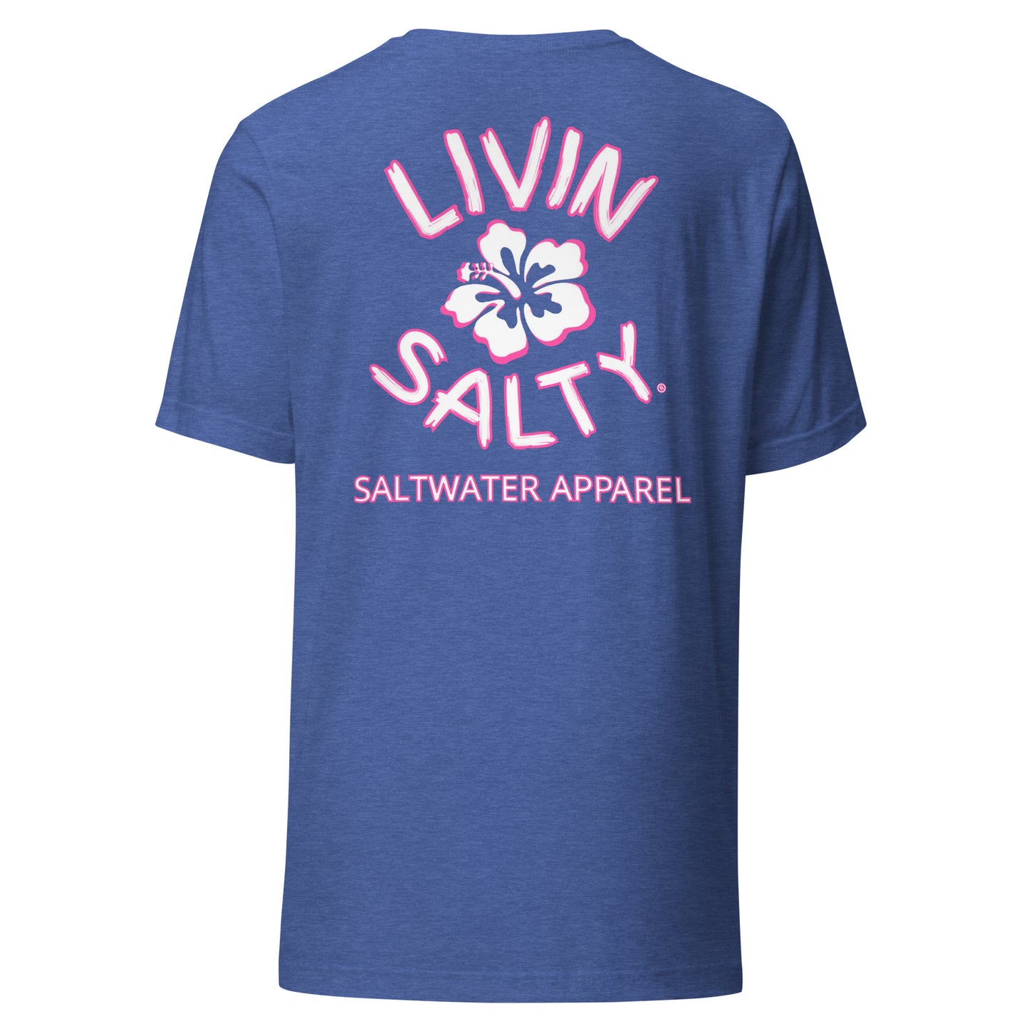 Unisex LIVIN SALTY flower t-shirt