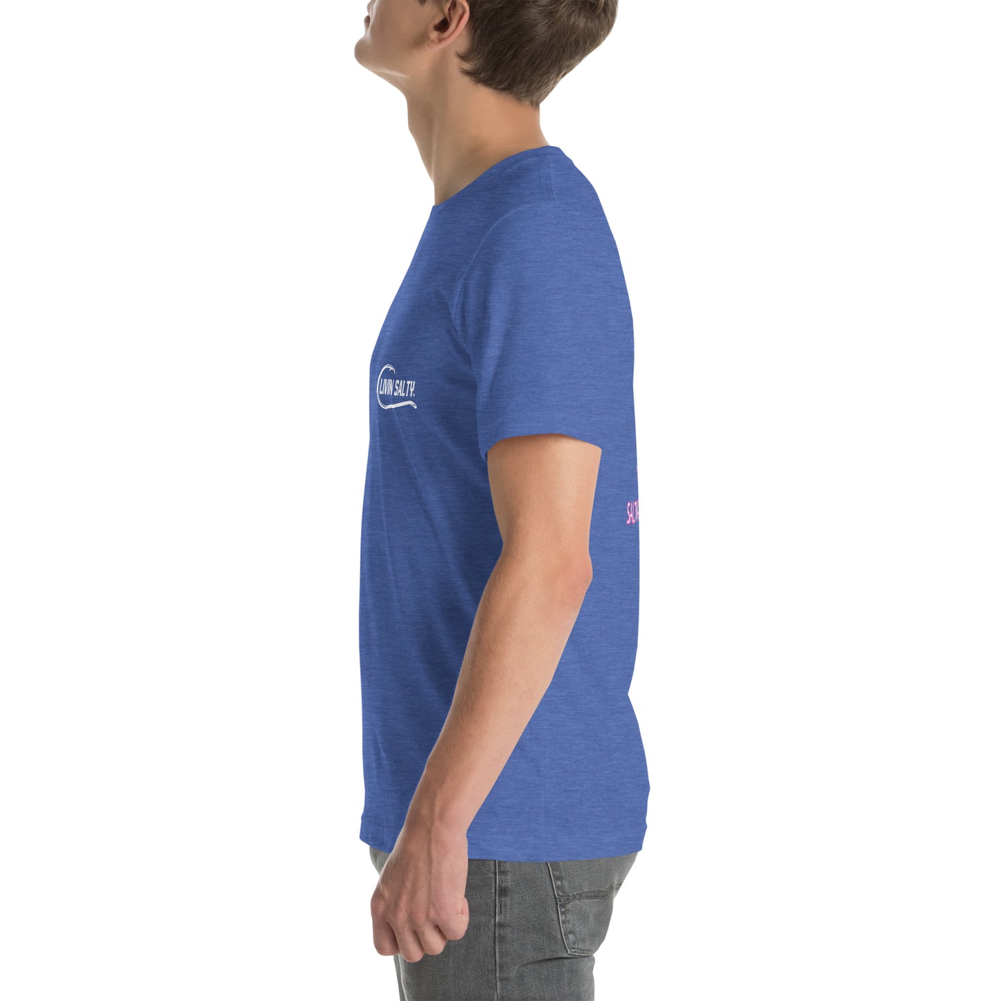 Unisex LIVIN SALTY flower t-shirt
