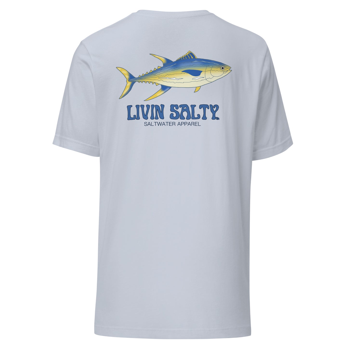 Unisex Tuna LIVIN SALTY Cotton t-shirt