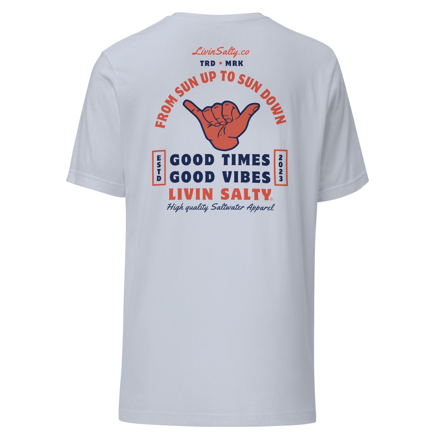 Unisex LIVIN SALTY t-shirt