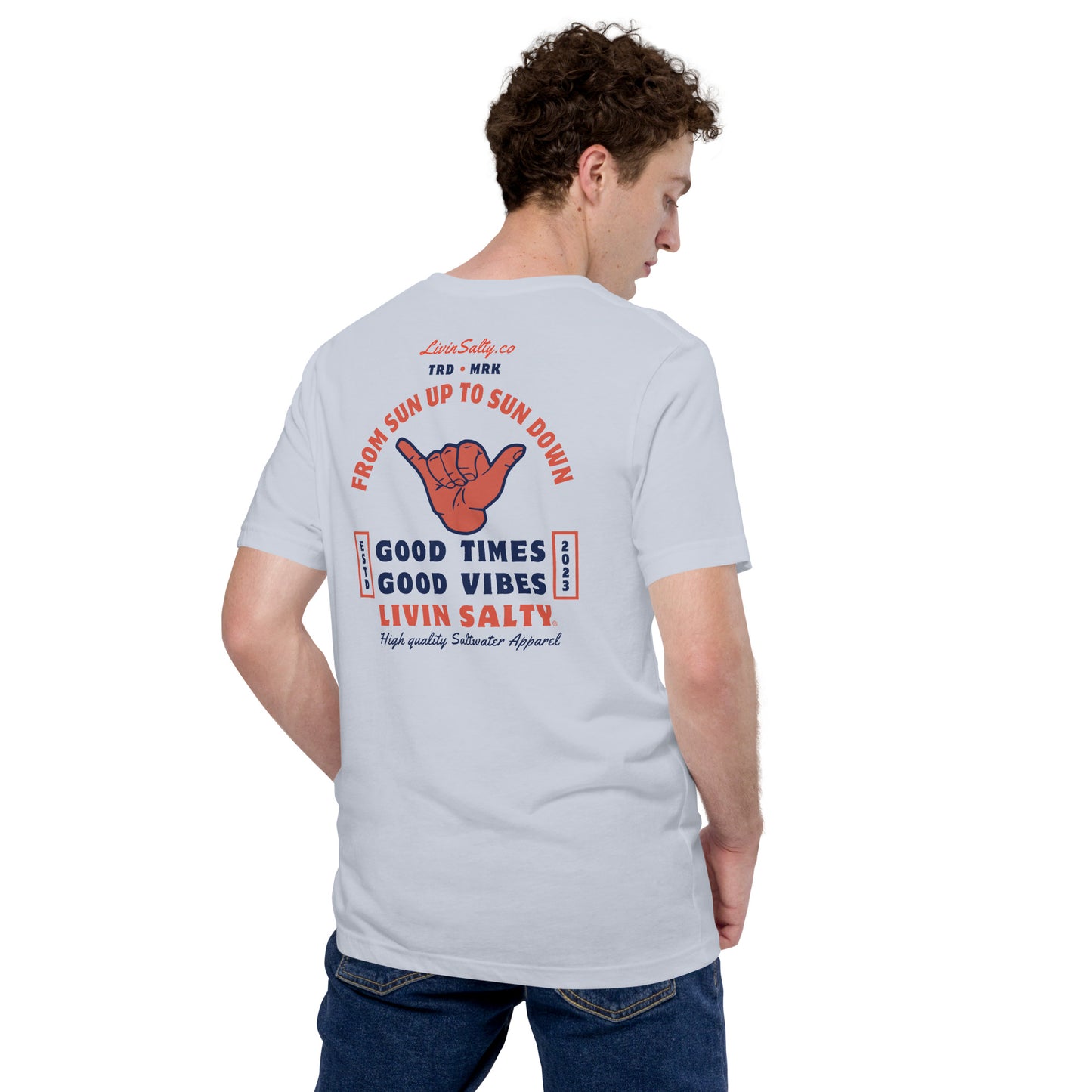 Unisex LIVIN SALTY t-shirt