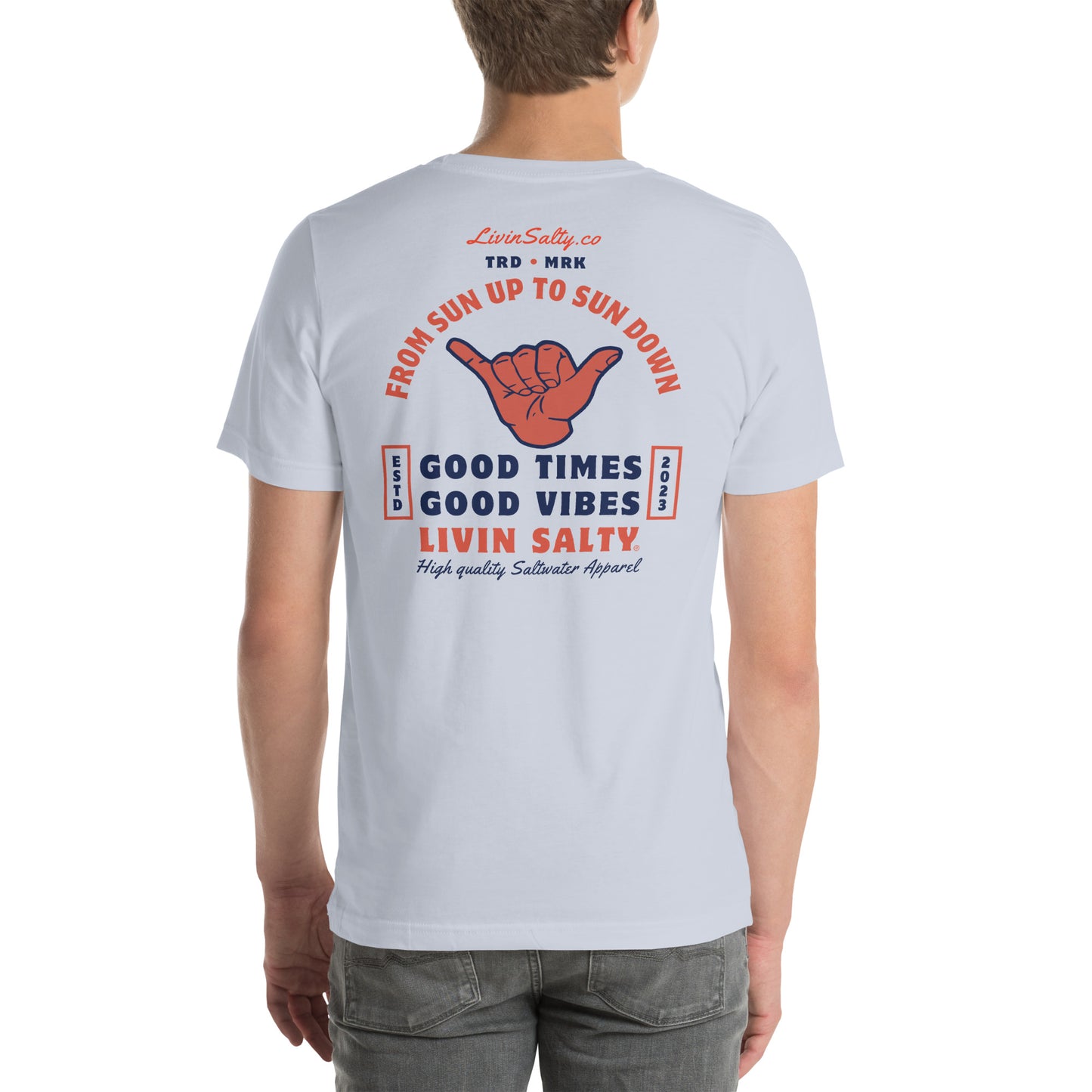 Unisex LIVIN SALTY t-shirt